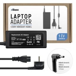 Tolto 65W Acer(ultrabook)/Samsung(NP) 3.0x1.1mm 19v/3.42A/65W AD95 Utangyartott