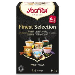 Yogi Tea Best seller válogatás bio 6x3 db