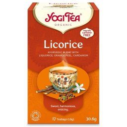 Yogi Tea Édesgyökér bio 17 db