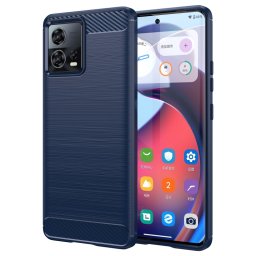 FLEXI TPU burkolat Motorola Edge 30 Fusion kékhez