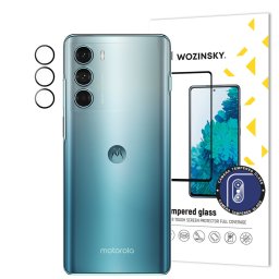 WOZINSKY FULL COVER Üveg Motorola Moto G200 5G kamerához