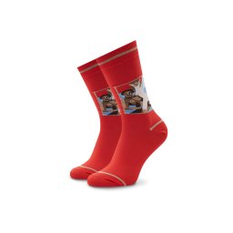 Stereo Socks Unisex Magasszárú Zokni Wet Nightmare Piros