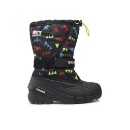 Sorel Hótaposó Youth Flurry Print NY3504 Fekete