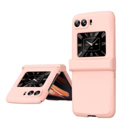 MACARON Műanyag borítás Motorola Razr 2022 5G rózsaszín