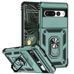 RING CAMERA tok tartóval a Google Pixel 7 Pro számára zöld