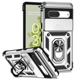 RING KAMERA Borító tartóval a Google Pixel 7 ezüsthöz
