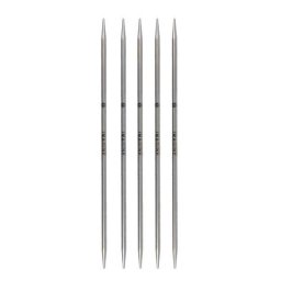 KnitPro Mindful egyenes, fém, zokni/harisnya kötőtű 3.25mm/15cm, K36006