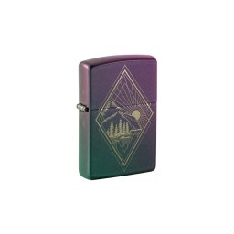 48382 Zippo Öngyújtó, lilás alapon -Szabadtéri design