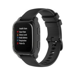 TPU HALF COVER tok Garmin Venu Sq 2 fekete