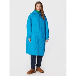 United Colors Of Benetton Pehelykabát 25WUDN00T Kék Oversize