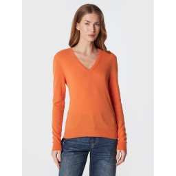 United Colors Of Benetton Sweater 1002D4488 Narancssárga Regular Fit