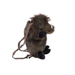 Nature De Brenne Vaddisznó alakú plüss hátizsák 35 cm