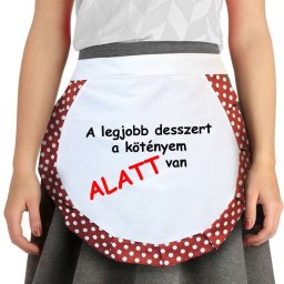 A legjobb desszert - Tréfás kötény