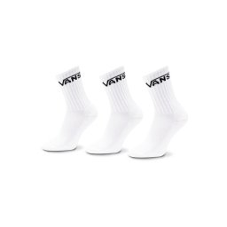 Vans 3 pár hosszú szárú gyerek zokni By Classic Crew Yout VN000YBR Fehér