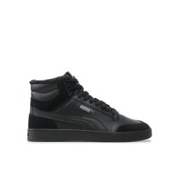 Puma Sportcipő Shuffle Mid Fur 387609 01 Fekete