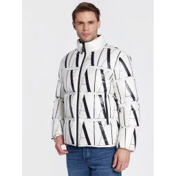 Armani Exchange Pehelykabát 8NZBP8 ZNULZ 21BE Fehér Regular Fit