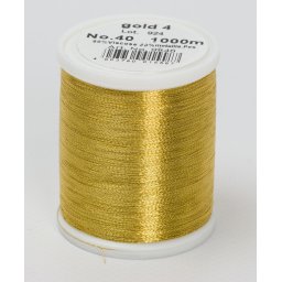 Metallic Madeira metál hímzőcérna, No.40, 9846, 1000m - Gold 4