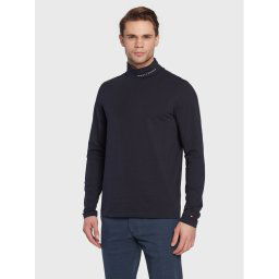 Tommy Hilfiger Garbó Logo MW0MW28787 Sötétkék Slim Fit