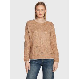 Liu Jo Sweater WF2510 MA05N Bézs Regular Fit