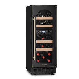 Klarstein Vinovilla Victoria 17 Built-In Duo Vilhelmine Edition, borhűtő, 17 palack, üvegajtó (TK15-Vinovilla-17-un)