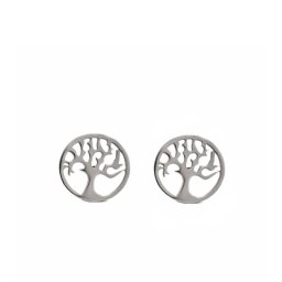 Életfa nemesacél fülbevaló