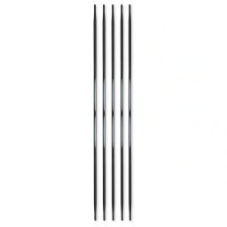 Egyenes, ergonomikus, Carbon technology, zokni/harisnyakötőtű Prym Ergonomics - 3mm/15cm, 194182