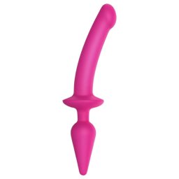 Strap-on-me Switch Semi-Realistic L - 2in1 szilikon dildó (pink)