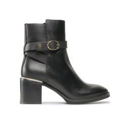 Tommy Hilfiger Bokacsizma Belt Heeled FW0FW06766 Fekete