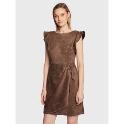DKNY Hétköznapi ruha DD2G1604 Barna Regular Fit