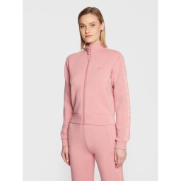 Guess Pulóver New Allie Scuba V2YQ17 K7UW2 Rózsaszín Shirt Fit