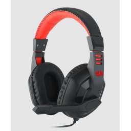 Gaming fejhallgató headset fekete-piros Redragon Ares (H120)