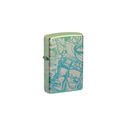 48410 Zippo öngyújtó magasfényű - Tetoválós téma