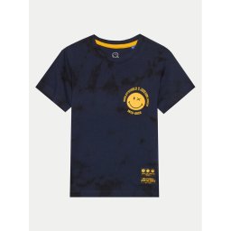 Jack&Jones Junior Póló SMILEY WORLD 12223445 Sötétkék Regular Fit