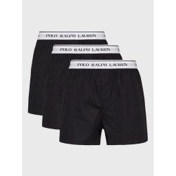 Polo Ralph Lauren 3 darab boxer 714866472001 Fekete