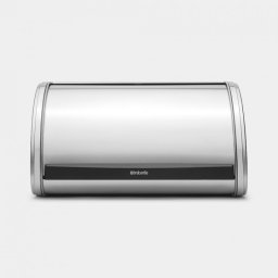 Brabantia Kenyérdoboz fém 1kg ROLL TOP matt steel 348907
