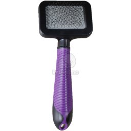 Flamingo Slicker Brush Premium Care - macska bontó kefe S