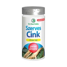 Dr. Chen Szerves Cink + Ginseng étrend-kiegészítő kapszula 70x