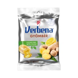 Verbena cukormentes cukorka gyömbérrel 60g