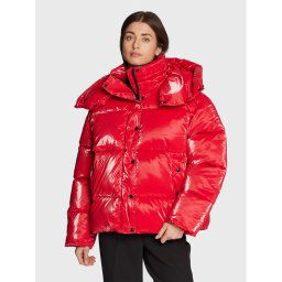 Calvin Klein Jeans Pehelykabát J20J219838 Piros Oversize