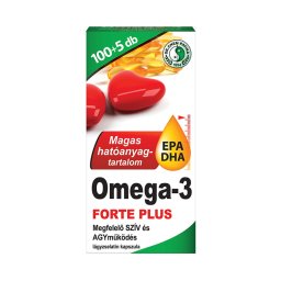 Dr. Chen Omega-3 Forte Plus lágyzselatin kapszula 105x