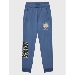adidas Melegítő alsó Graphic Track HK2831 Kék Regular Fit