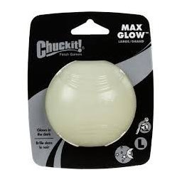 Chuckit Max Glow Fluoreszkáló Labda (L)