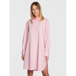 Tommy Hilfiger Ing ruha Solid WW0WW37102 Rózsaszín Oversize