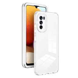 CRYSTAL Motorola Moto G62 5G védőburkolat fehér