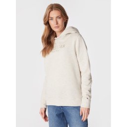 Tommy Hilfiger Pulóver Foil WW0WW37181 Bézs Regular Fit