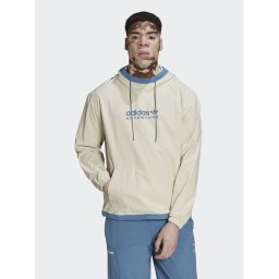 adidas Pulóver Adventure Trail HK4985 Ekru Relaxed Fit