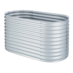 Blumfeldt High Grow, ezüst, 1,6 m, magasított ágyás, horganyzott alumínium (GDMB4-High-Grow-160S)