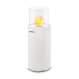 Blumfeldt Fiamme Tamburo, etanol kandalló, rozsdamentes acél égő, 0,8 liter, 4 - 5 óra égési idő (GDW38-FiaTamburo-WH)