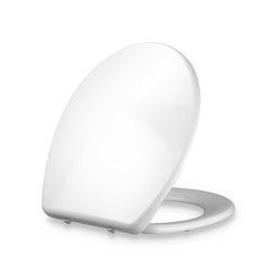 Blumfeldt Celesto, WC-ülőke, O-alak, automatikus lecsukódás, antibakteriális, fehér (121400)