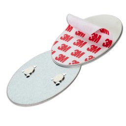 SHD by oneConcept Magnetic Mount, Mágneses tartó Ø 7 cm-től nagyobb füstérzékelőkhöz, Öntapadós (RM.MG70-1er)